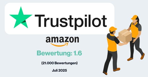 Amazon Logistics Trustpilot Bewertung