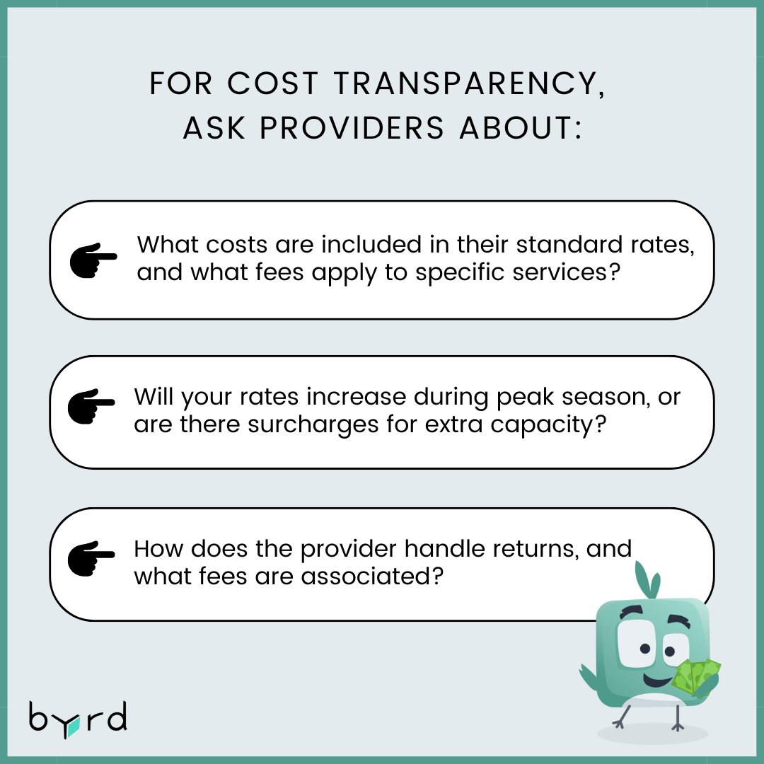 Cost Transparency