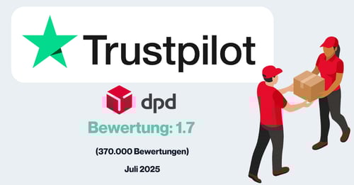 DPD Trustpilot Bewertung
