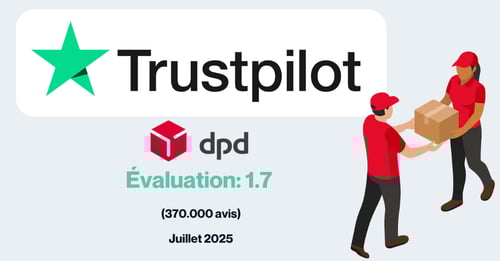 DPD Trustpilot evaluation