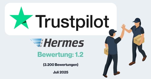 Hermes Trustpilot Bewertung
